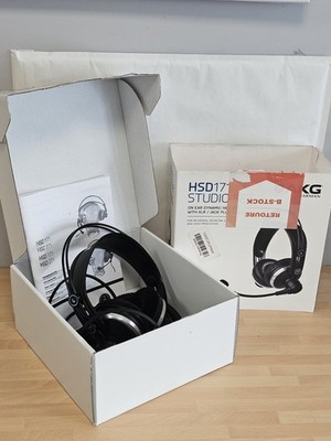 AKG HSD171 Studio Set On Ear Dynamic Headset mit XLR/Klinkenstecker Kabel *inkl. MwSt*