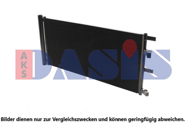 AKS Dasis Kondensator Klimaanlage 092086N FüR Ford Transit Custom V362 FY FZ Bus-image