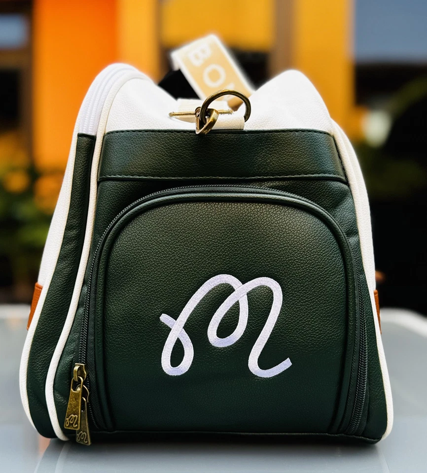 PVP $299 Malbon Exclusivo Golf Preserve Boston Estuche de tela y zapatos EE. UU. DEBER PAGADO Foto 2 de 4