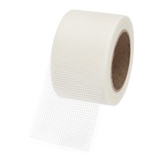 3 Inch x 82 Feet Fiberglass Adhesive Drywall Repair Mesh Tape 10 Mesh White