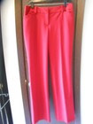 WOMEN'S WORTHINGTON RED "PERFECT TROUSER" PANTS SIZE 4 — photo 1