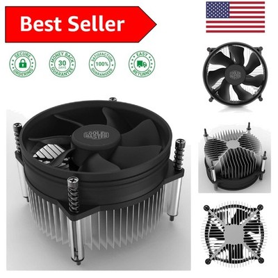 Aluminum Heatsink CPU Cooler with 92mm Fan - 2000 RPM for Intel LGA Sockets