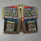 VTG Veranda Wear Art To Wear Top Cardigan Aztec Colorful Blue Green Floral