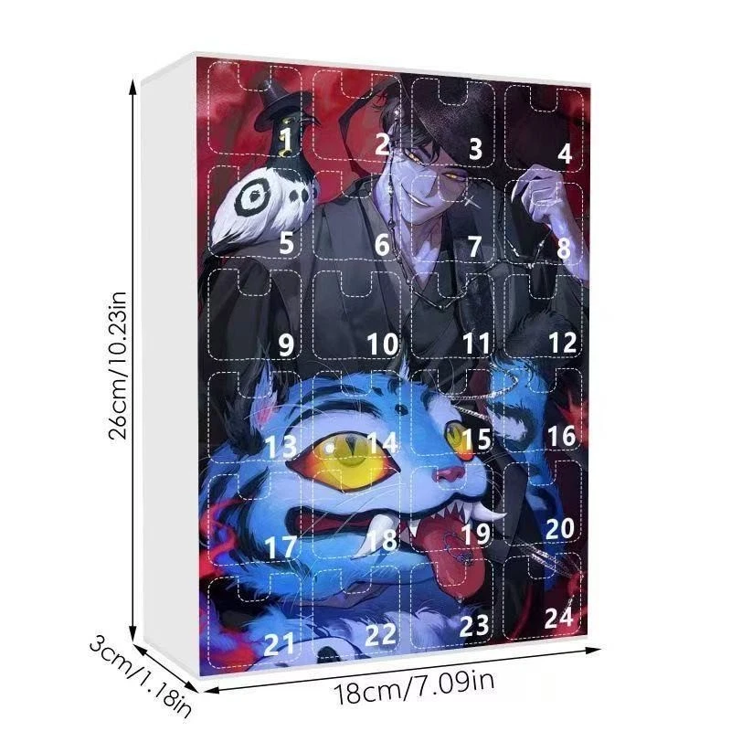 2025 K-Pop Witch Hunt Group Advent Calendar Blind Box | Acrylic Keychains/