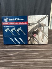 Smith & Wesson Bulleseye Throwing Combo Knives & Axes *New Open Box* Stainless