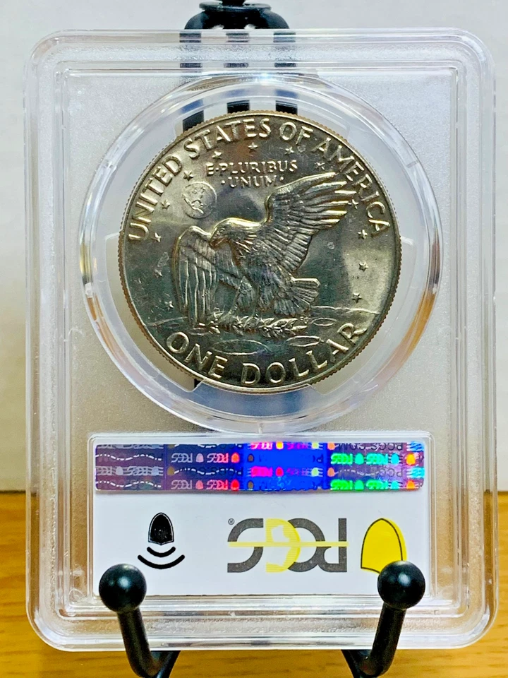 1977-D Ike Eisenhower Dollar PCGS MS66 Mint State 66 #58600189 - Image 2 of 2