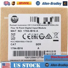 New Sealed Allen Bradley 1794-IB16 SER A Flex I/O Input Module 1794-IB16