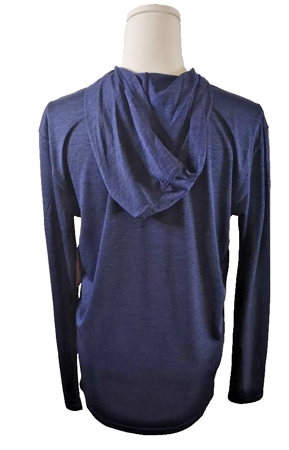 Para hombres BCG Turbo Manga Larga Azul Medieval Pullover Camisa Sudadera con Capucha Talla Pequeña Foto 4 de 4