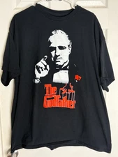 The Godfather Classic MOB Movie Graphic T-Shirt Gangster 2XL