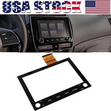 2 Knobs 8" Touch-Screen Glass Digitizer For Mitsubishi Outlander 2020-2022 Radio