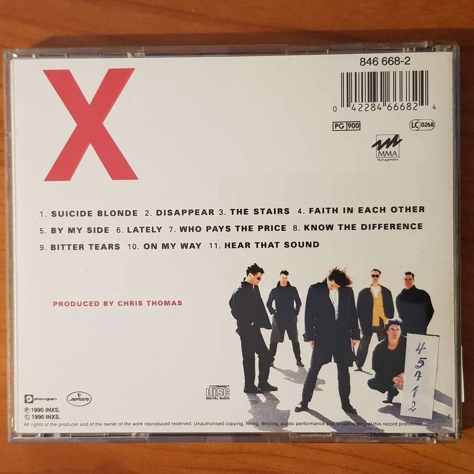 INXS X  EX/EX (CD) - Bild 4 von 4