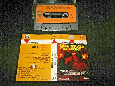 VV.AA.   Una Serata Al Night   cass. tape   Bruno Martino, Califano, Bongusto   