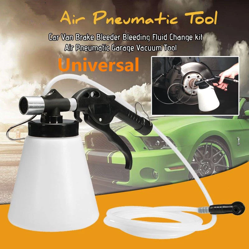Kit de cambio de líquido de purga de frenos de coche 90-120 PSI botella neumática de aire Foto 2 de 4