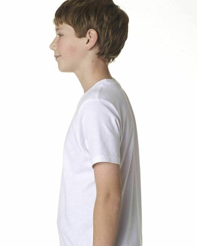 Next Level Youth Boys’ 100% Cotton Ringspun Crew Tee Shirt XS-XL 3310 - Picture 3 of 78