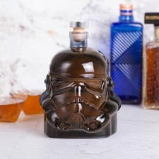 Image of ♨️ STAR WARS Original Stormtrooper Decanter 750ml Premium Black Finish - NEW! 🕋