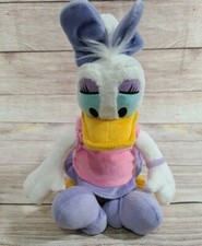 Disney Store Plush Daisy Duck Stuffed Animal Mickey Mouse Friends 15"