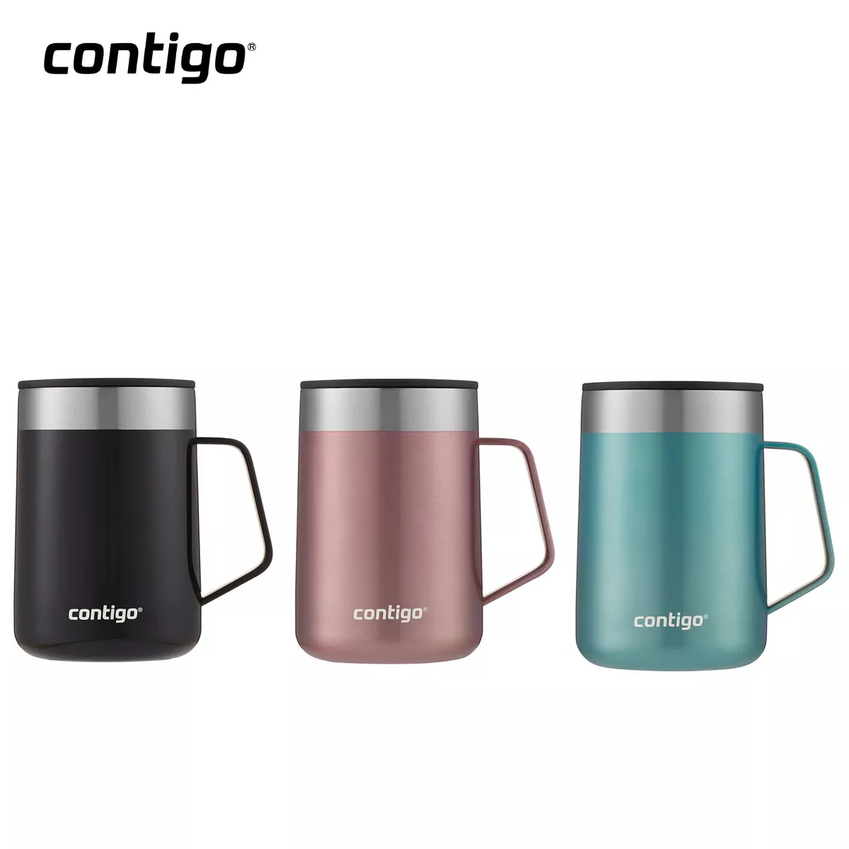 New CONTIGO Streeterville Thermos Coffee Travel Mug Drink Flask