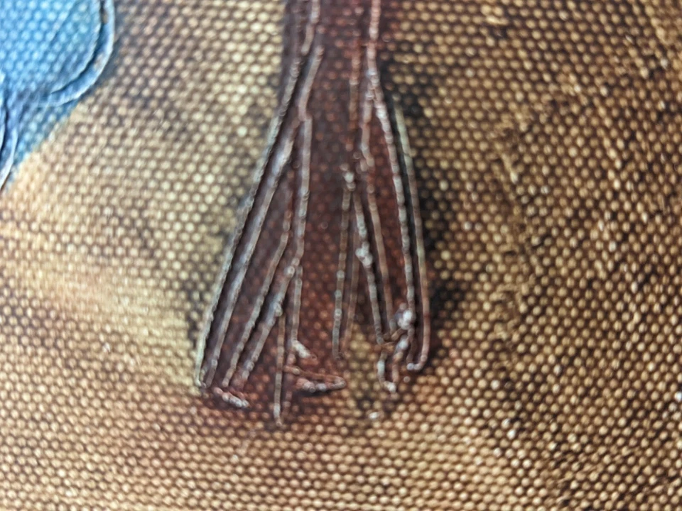 Pintura firmada por J Roybal: banda musical para niños - arte al óleo Canva 20"x24"   Foto 4 de 4