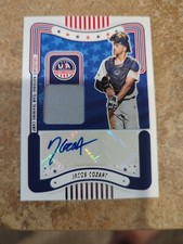 Jacob Cozart 2024 Panini Stars & Stripes Auto Training Camp Relic |0703