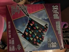 Kite Frameless Nylon Heart 38" Wide 1 Piece by SkyFoil Handle/Line Included