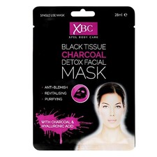 Detox Facial Black Charcoal Face Mask With Hyaluronic Acid Anti Blemish