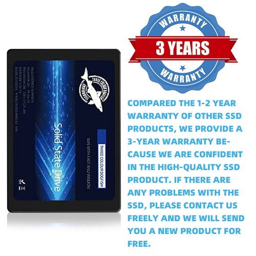 512GB 1TB 2TB 4TB 256GB 2,5 SSD Intern SATA 3.0 Solid State Drive Lot Dogfish - Bild 5 von 12