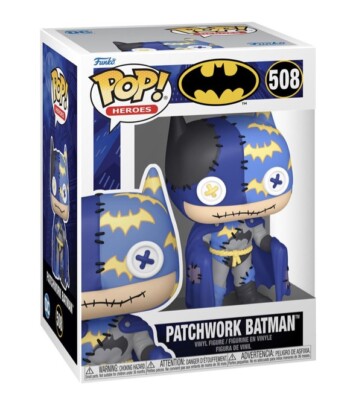 DC Comics Patchwork BATMAN Funko Pop! Vinyl Figure #508
