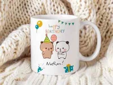 Personalized Birthday Dudu & Bubu - Birthday Mug, Gift for Couples, Happy Birthd