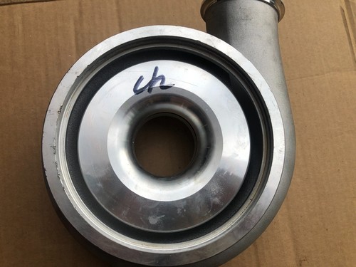 HX35w HX35 turbo compressor housing vband discharge 4" inlet fits 52mm wheel - Picture 3 of 8