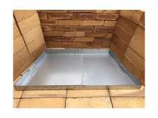 Hi-Flame Fireplace Tray-Expandable/Adjustable Ash Pan with Handles for Up to ...