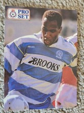 PRO SET ENGLISH FOOTBALL PART 1 1991/92 - CARD NO:92 - LES FERDINAND - QPR 
