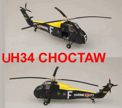 Easy Model 1/72 France Navy UH-34 CHOCTAW Helicopter Plastic Model #37013