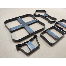 Custom Clicker Dies Molds Cutting Leather Punches Steel Blade Rule Height 19mm.