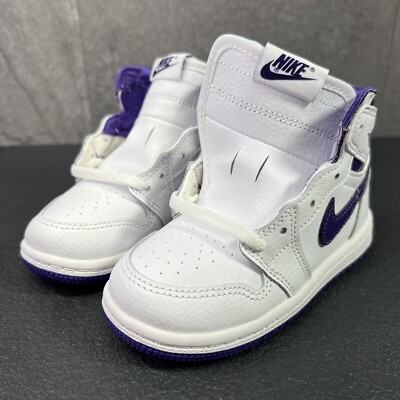 court purple jordan 1 preschool