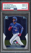 BB - 2023 Bowman Chrome - #BCP-110 - Yhoangel Aponte - PSA 10
