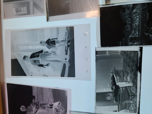 VTG 1940s 50s Negatives Film Large Format Photo Black White Lot 34 Kids Family - Picture 12 of 18