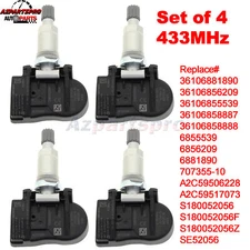 4PCS TPMS Tire Pressure Sensors For BMW 228I 230I 320I 328D 328I 330E 2014-2018