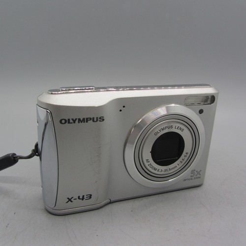 Olympus Digital Camera X-43 12.0MP Silver Tested *Read*