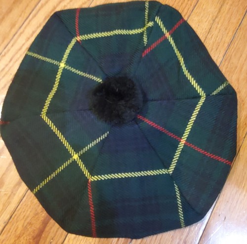 Hombre y Mujer Escocesa Tam O' Shanter Hat Tartan Scottish Tammy Cap One Size - Imagen 57 de 60