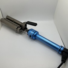 New Hot Tools‎ Blue Ice Titanium 3 Barrel Wave #HTBL1175 Tested Working New Hot Tools Blue Ice Titanium 3 Barrel Wave #HTBL1175 | eBay main image 2