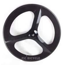 Set ruote tubolari 700c fibra di carbonio strada/pista/ingranaggio fisso tri raggi clincher