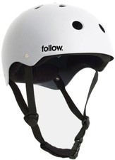 FOLLOW Wakeboard Helm SAFETY FIRST Helm 2026 white Wassersport Kite Kanu Kajak