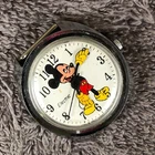 Vintage Timex Electric Disney Micky Mouse Quartz For Watch Parts Or Repair Only