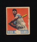 1948 Leaf Ted Williams #76 HOF Boston Red Sox LOW GRADE Nice Centering
