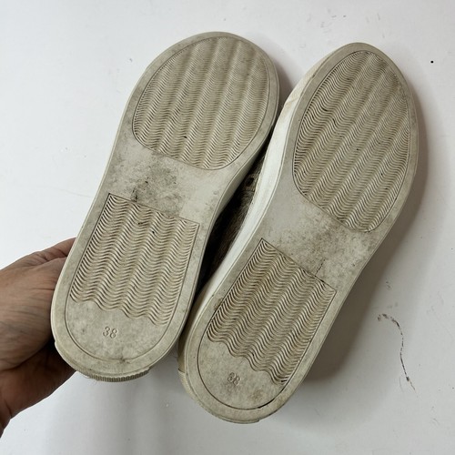 Chocolat Blu Leather Upper Beige Brown Slip On Shoes Womens Size EU 38 US 7.5-8 - Picture 9 of 9
