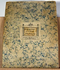 39" Antique Sifton Praed Cloth Map 1936 England Rosewarren Falmouth