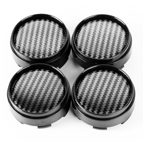4x 66mm RAYS Carbon Nabendeckel Felgendeckel für TE37 Tokyo Time Attack - Bild 1 von 2