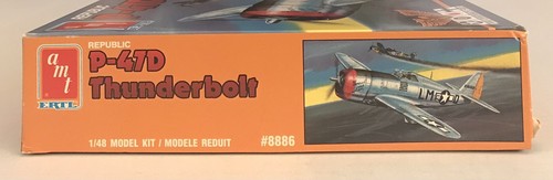 AMT/ERTL 1/48 Republic P-47D Thunderbolt Plastic Model Kit 8886 NIOB 1990 WWII - Picture 11 of 12