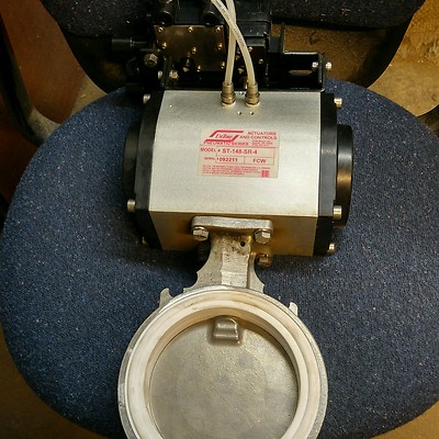 UniTorq ST148SR4 Butterfly Valve Actuator & Controls & Positioner.