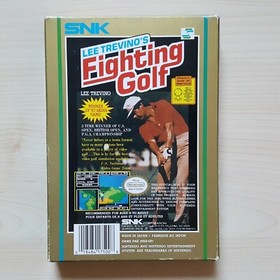 NES Lee Trevino's Fighting Golf in OVP mit Anleitung Nintendo Spiel PAL B
